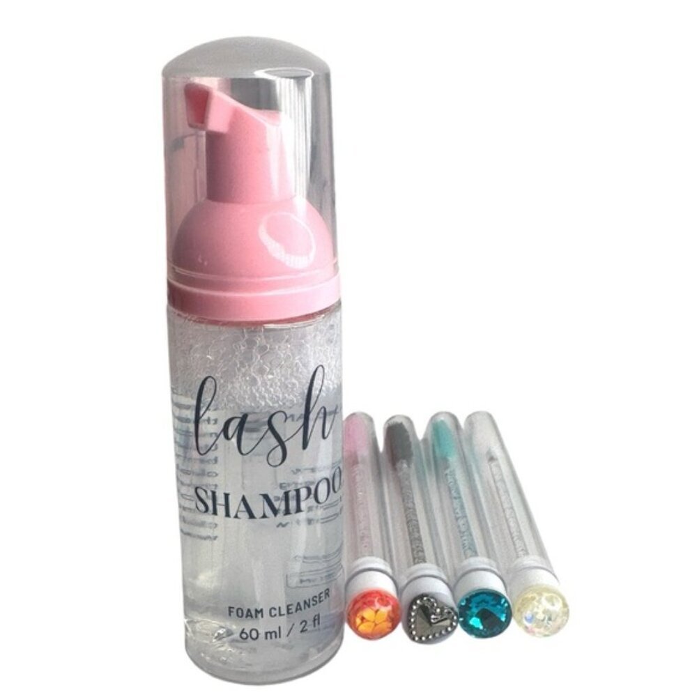 NEW Lash Shampoo Eyelash Extension Cleaning Kit - Picture 10 of 14